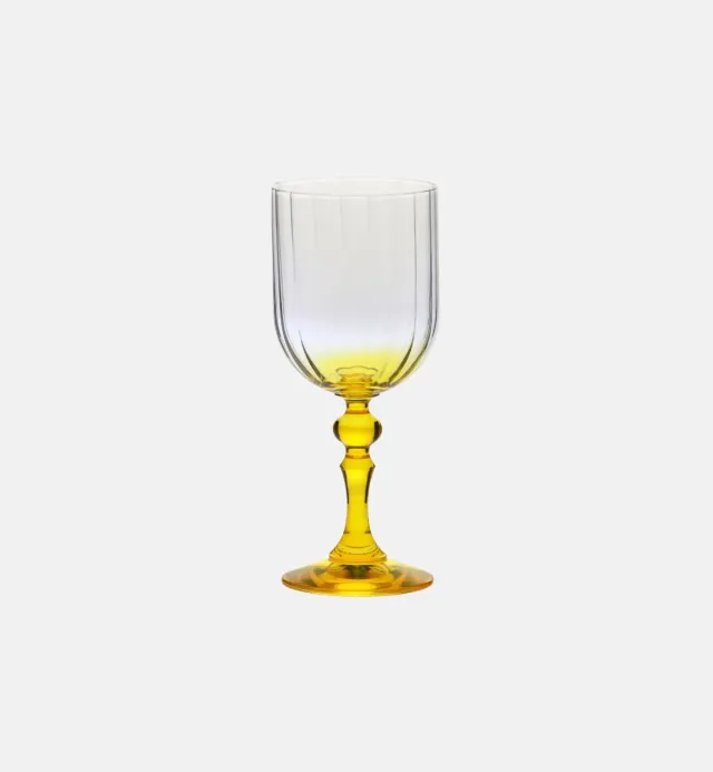 Krosno Ombré vinglas 300 ml gul stilk