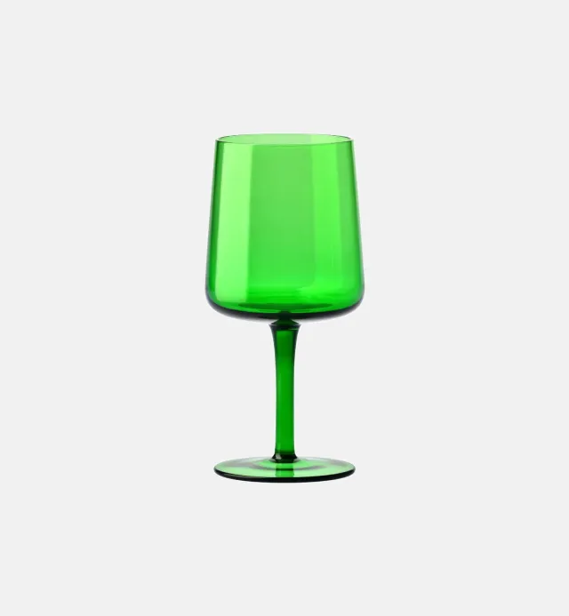 Krosno Bird 1967 rødvinsglas 300 ml smaragd 2 stk