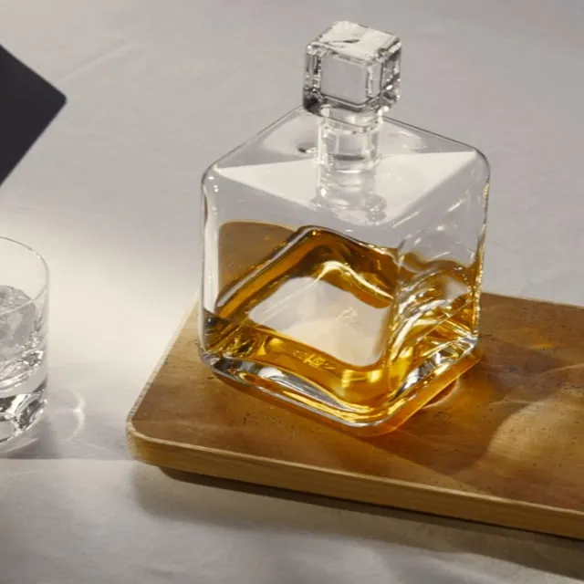 LSA Cask whiskykaraffel firkantet glas 1 L