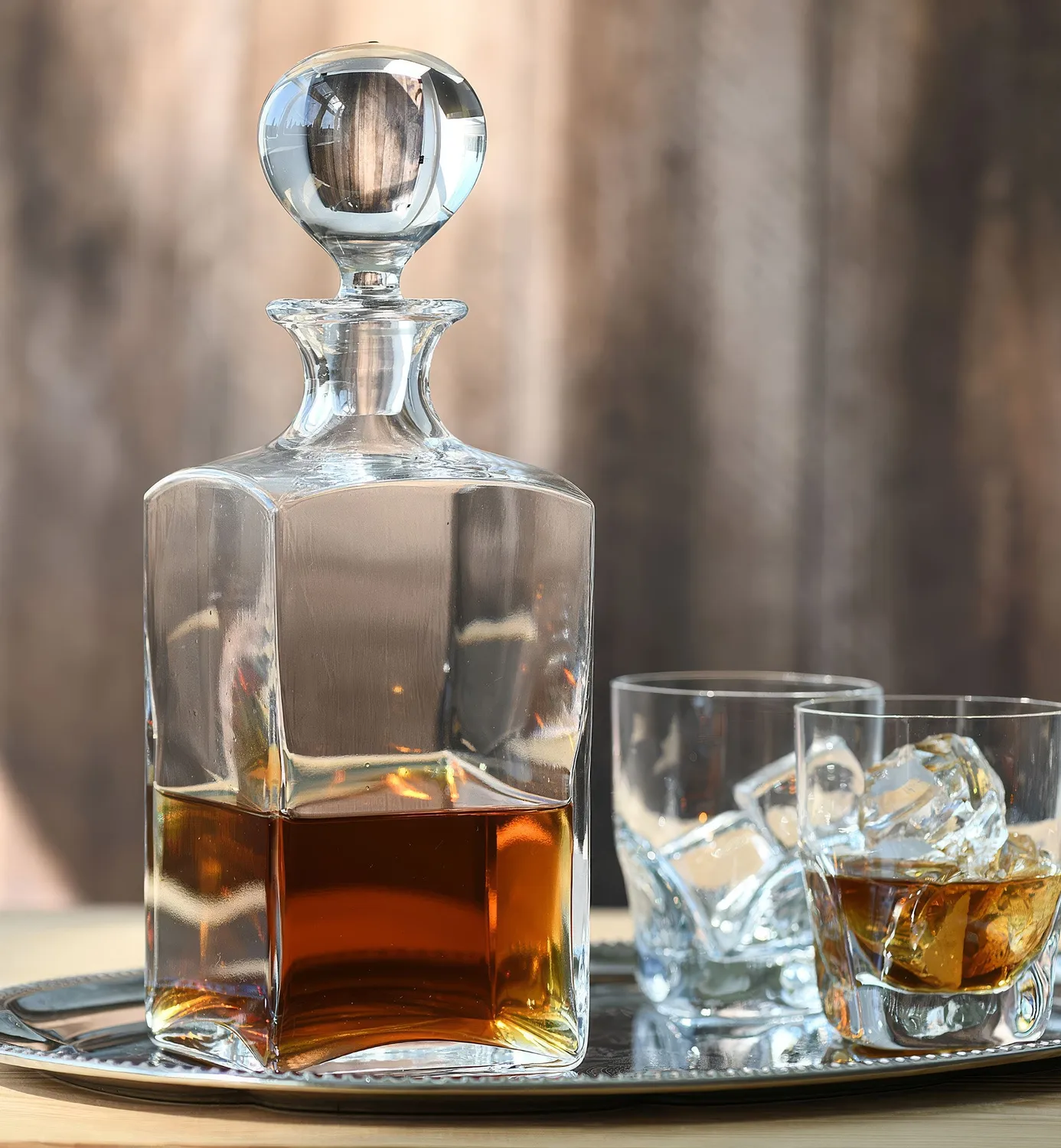 Krosno Caro whisky karaffel 1000 ml