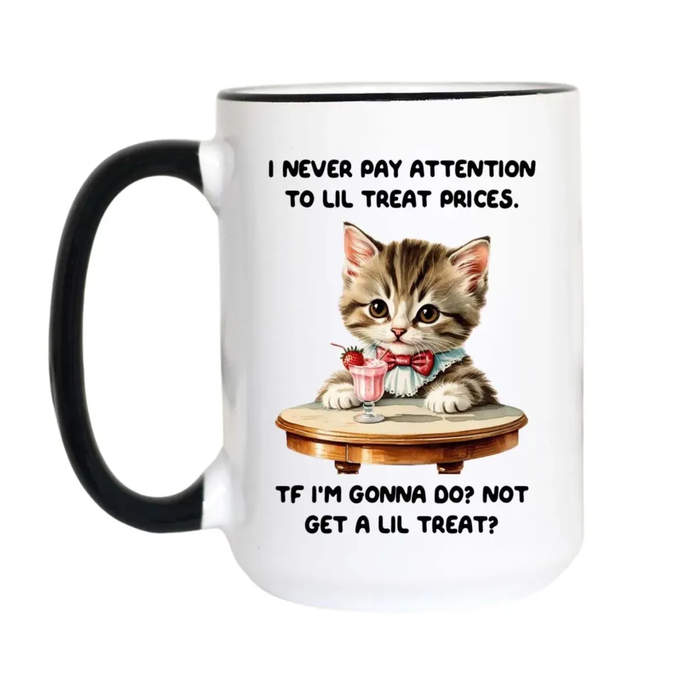 Mugsby Lil Treat Prices krus hvid 325 ml keramik