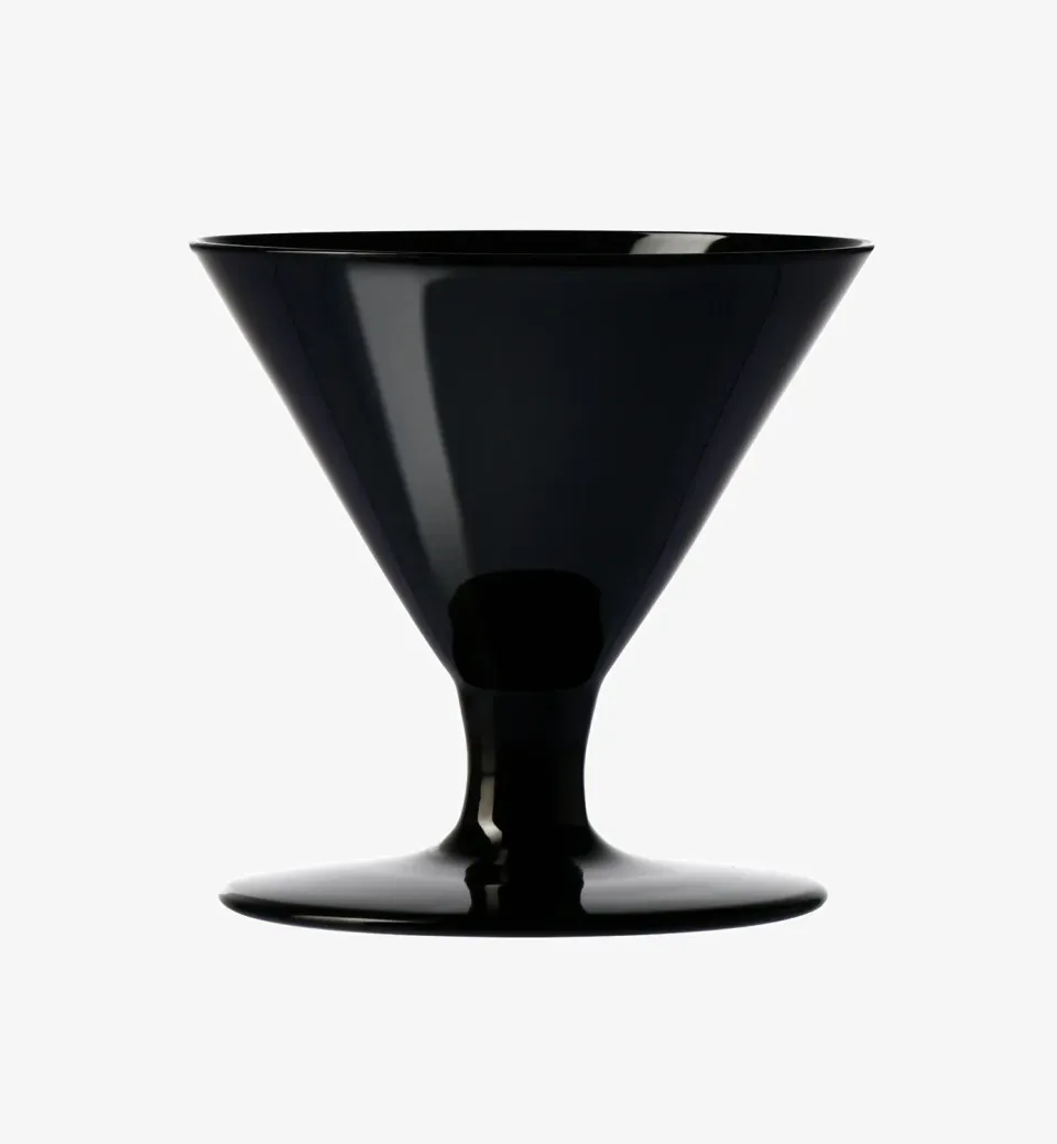 Krosno Martini 60 Black skåle 60 ml sorte