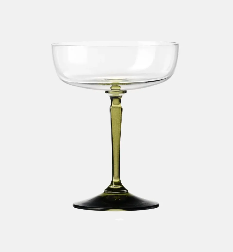 Krosno Celebration Moments champagneglas 230 ml grøn
