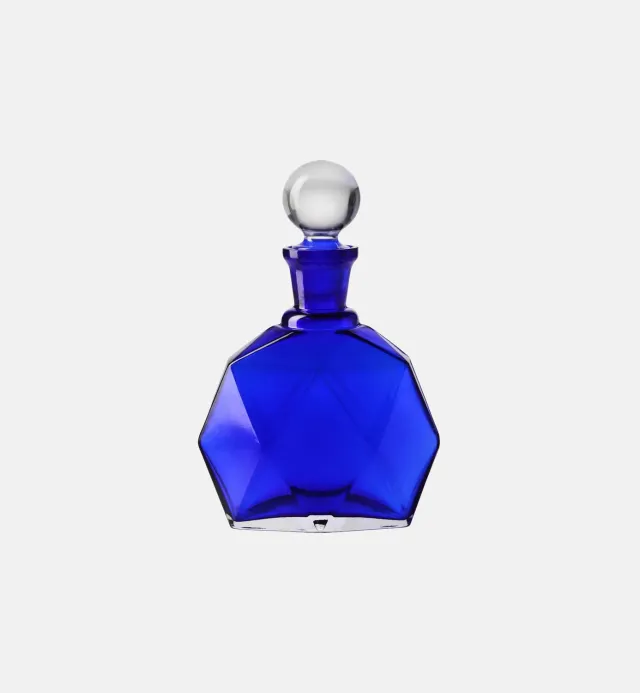 Krosno Heritage karaffel 800 ml cobalt krystal