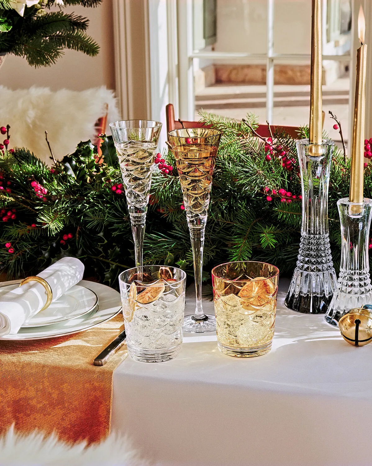 Waterford Winter Wonders Pinecone whiskyglas 2 stk