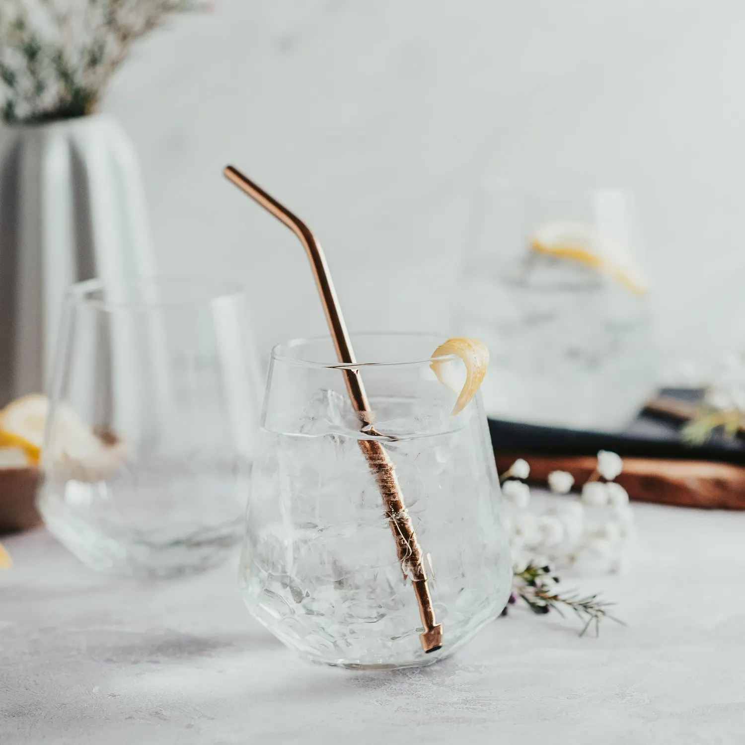 Libbey Hammered vinglas uden stilk 8 stk 525 ml