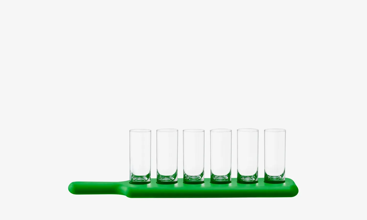 LSA Paddle Pop vodka serveringssæt glas Meadow Green