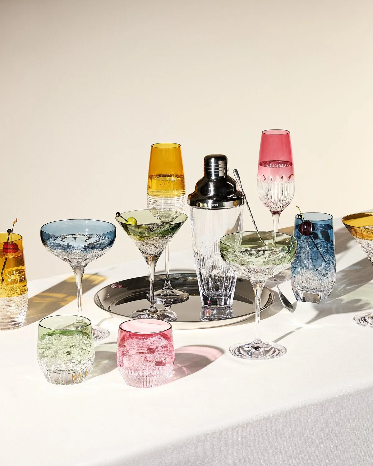 Waterford Mixology Highball drinkglas 4 stk farvet