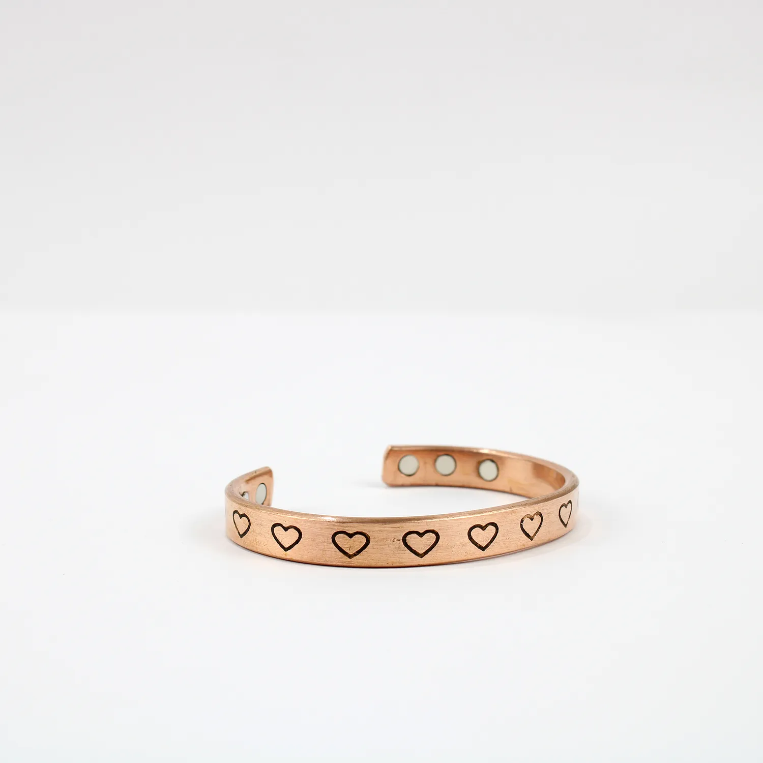 El'Cobre Design 10 kobberarmbånd med magnet gaveæske