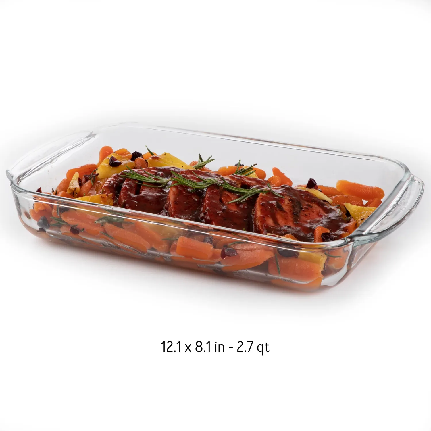Libbey Baker's Basics ovnfad glas 3 stk rektangulær