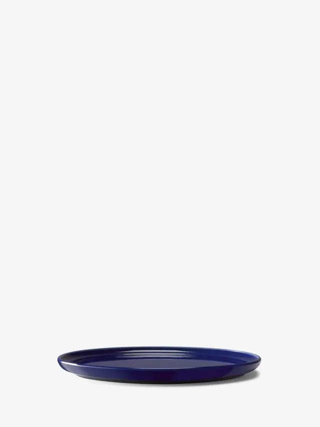 LSA Collective sidetallerken 2 stk cobalt porcelæn