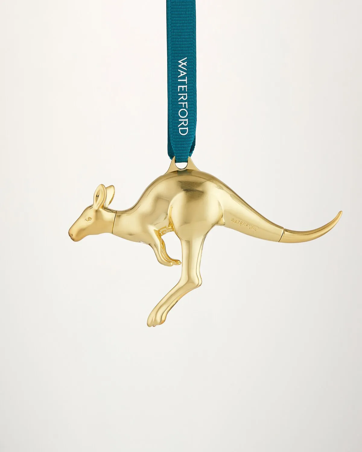 Waterford Christmas Kangaroo julepynt guld krystal