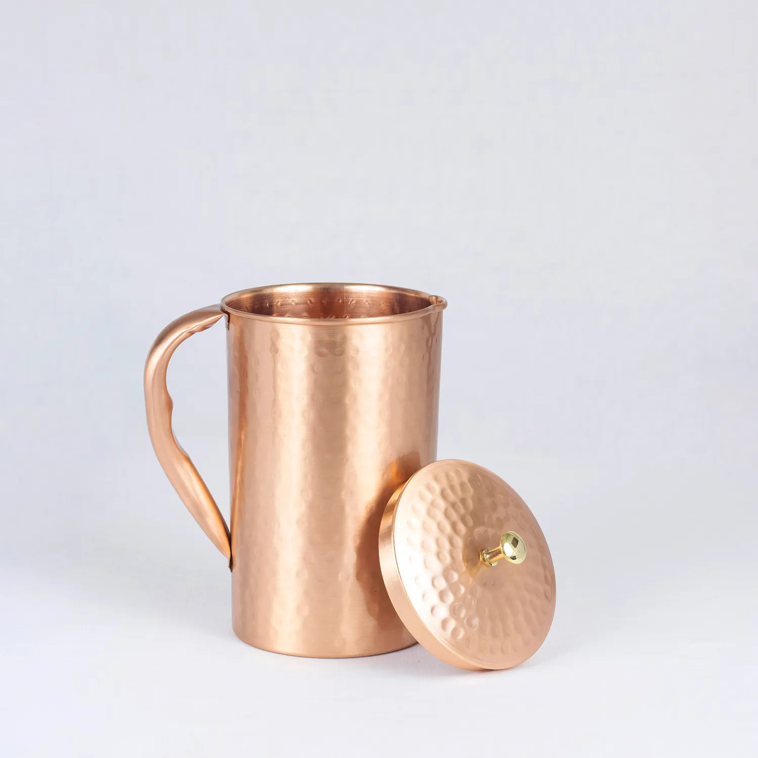 El'Cobre Premium Pure Copper kande 1,5L hamret