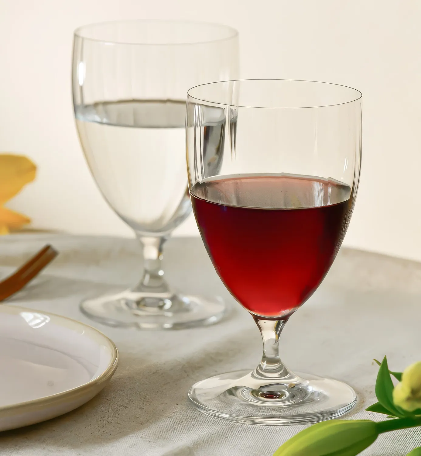 Krosno Prima Lumi vinglas 360 ml riflet