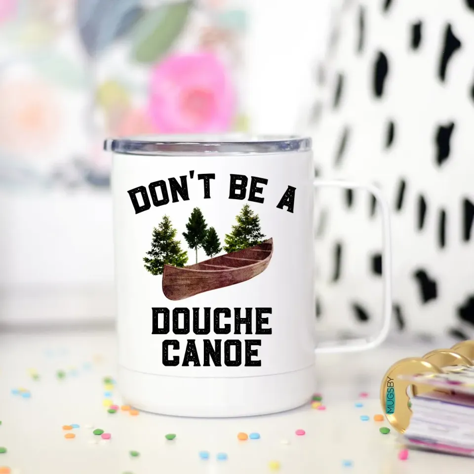 Mugsby Douche Canoe rejsekrus 325 ml sjov
