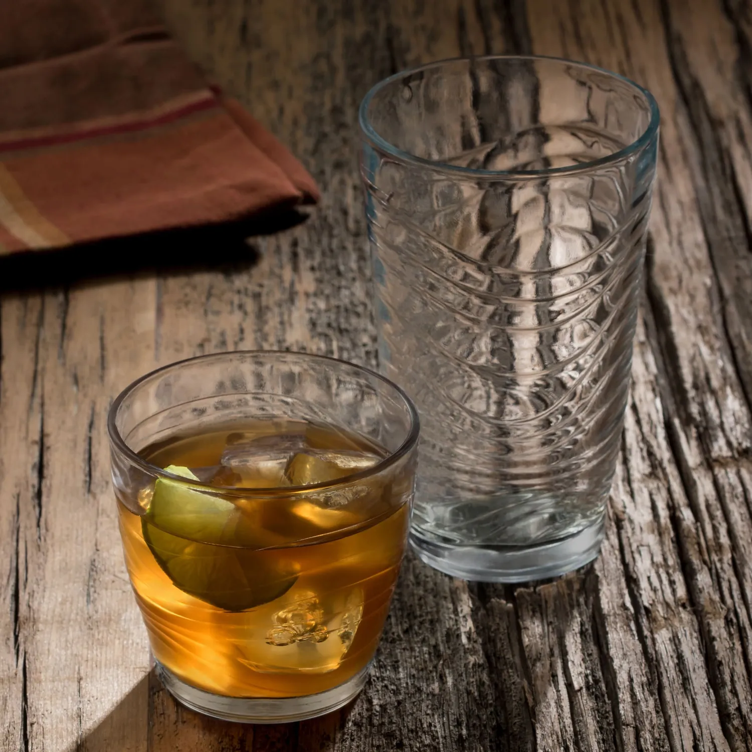 Libbey Orbita glassæt 16 stk mønster 535/340 ml
