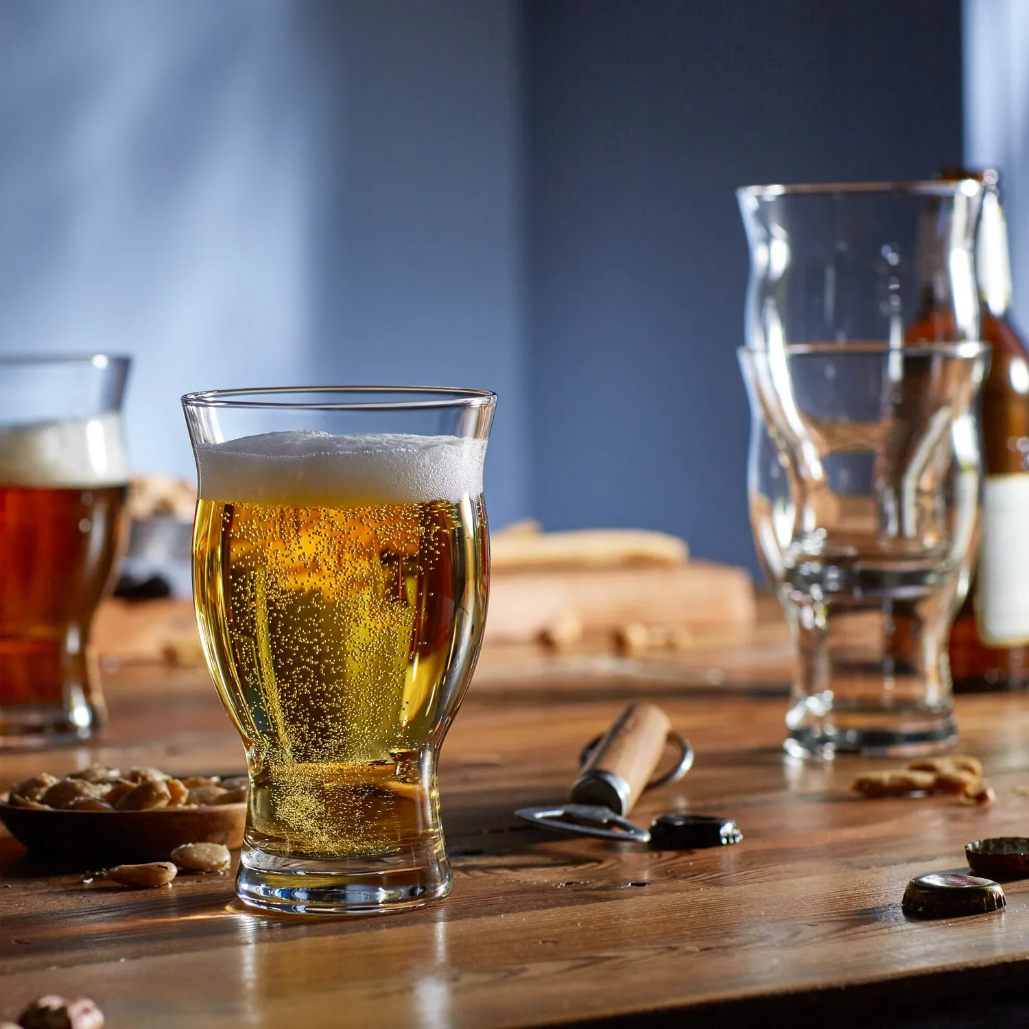 Libbey Craft Brews Nucleated pintglas 4 stk 495 ml klart