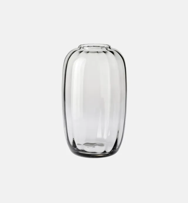 Krosno Ballerina Celestine vase 34 cm blågrå glas