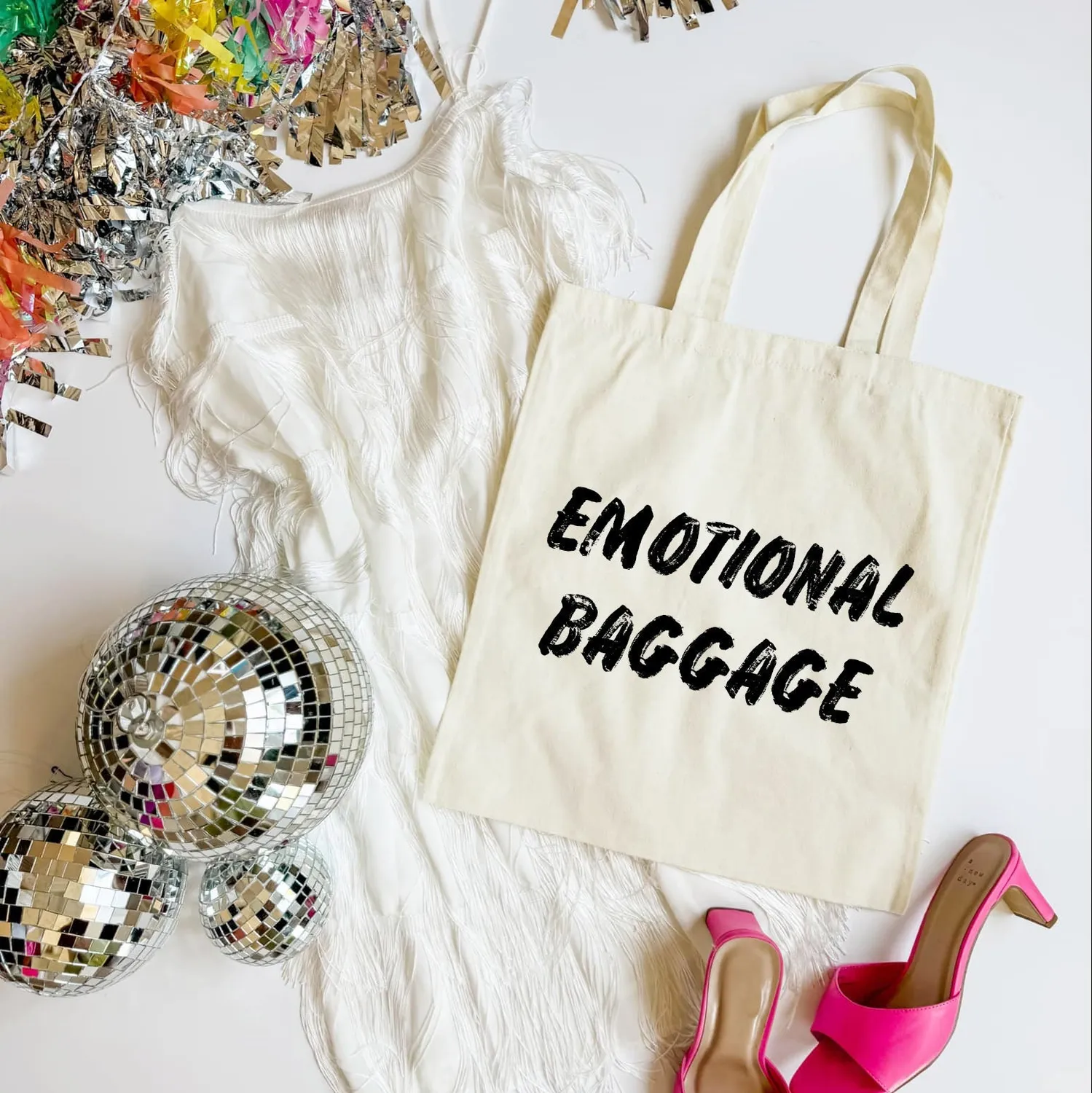 Mugsby Emotional Baggage Mulepose bomuld shopper