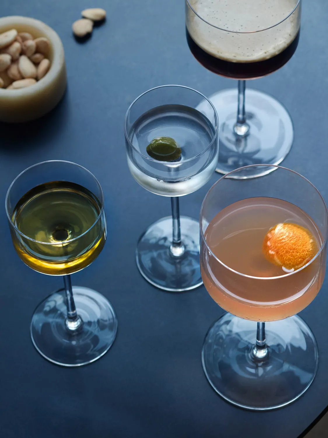 LSA Moderne mini martiniglas cocktail 2 stk