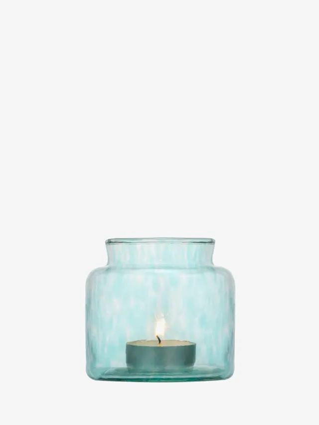 LSA Sea Glass fyrfadsstage vase genbrugsglas