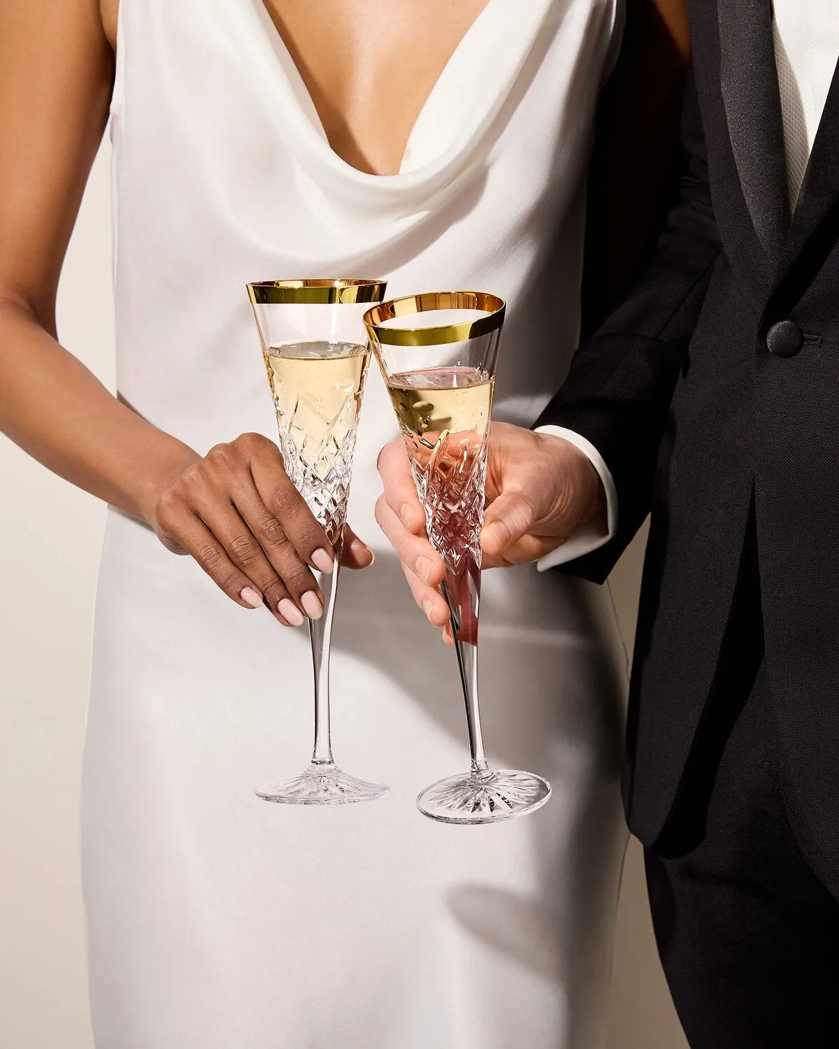 Waterford Celebrations champagneglas 2 stk guld