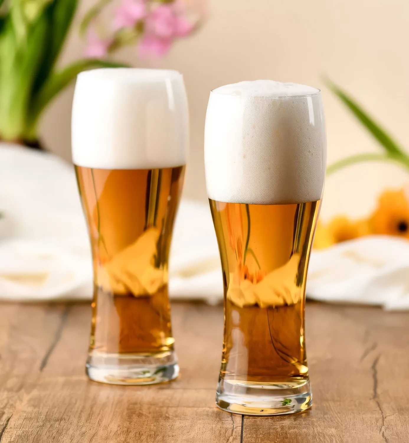 Krosno Chill ølglas højt 500 ml 6 stk klart