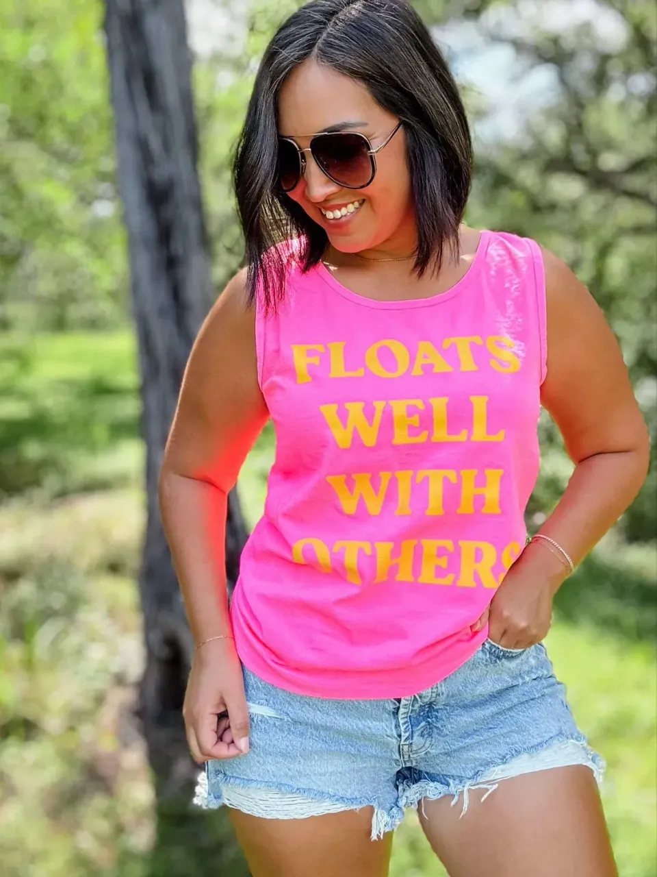 Mugsby Floats Well tanktop sommer unisex
