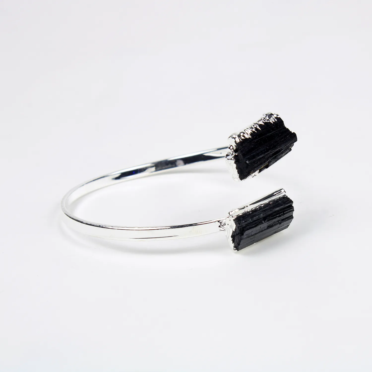 El'Cobre Dual Point Tourmaline armbånd sølvbelagt