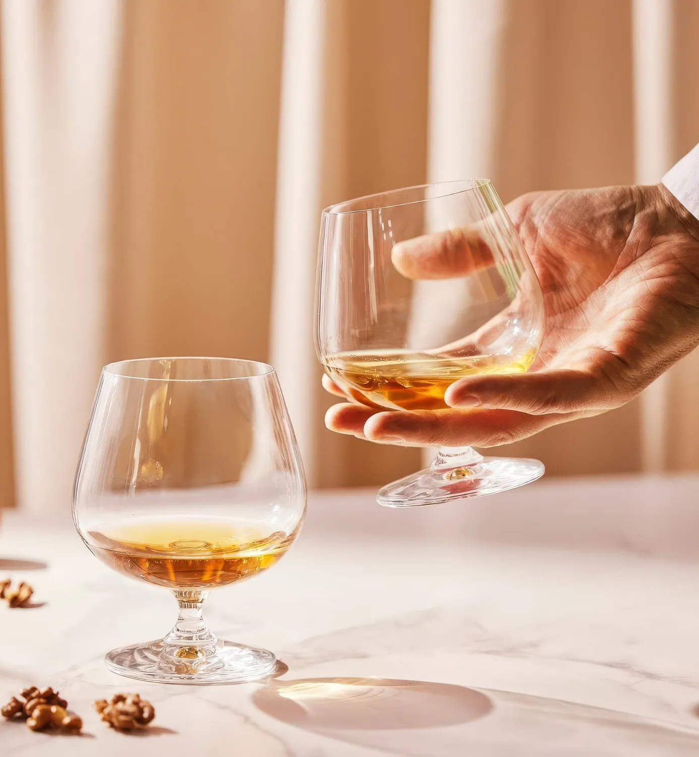 Krosno Balance cognacglas 510 ml klar