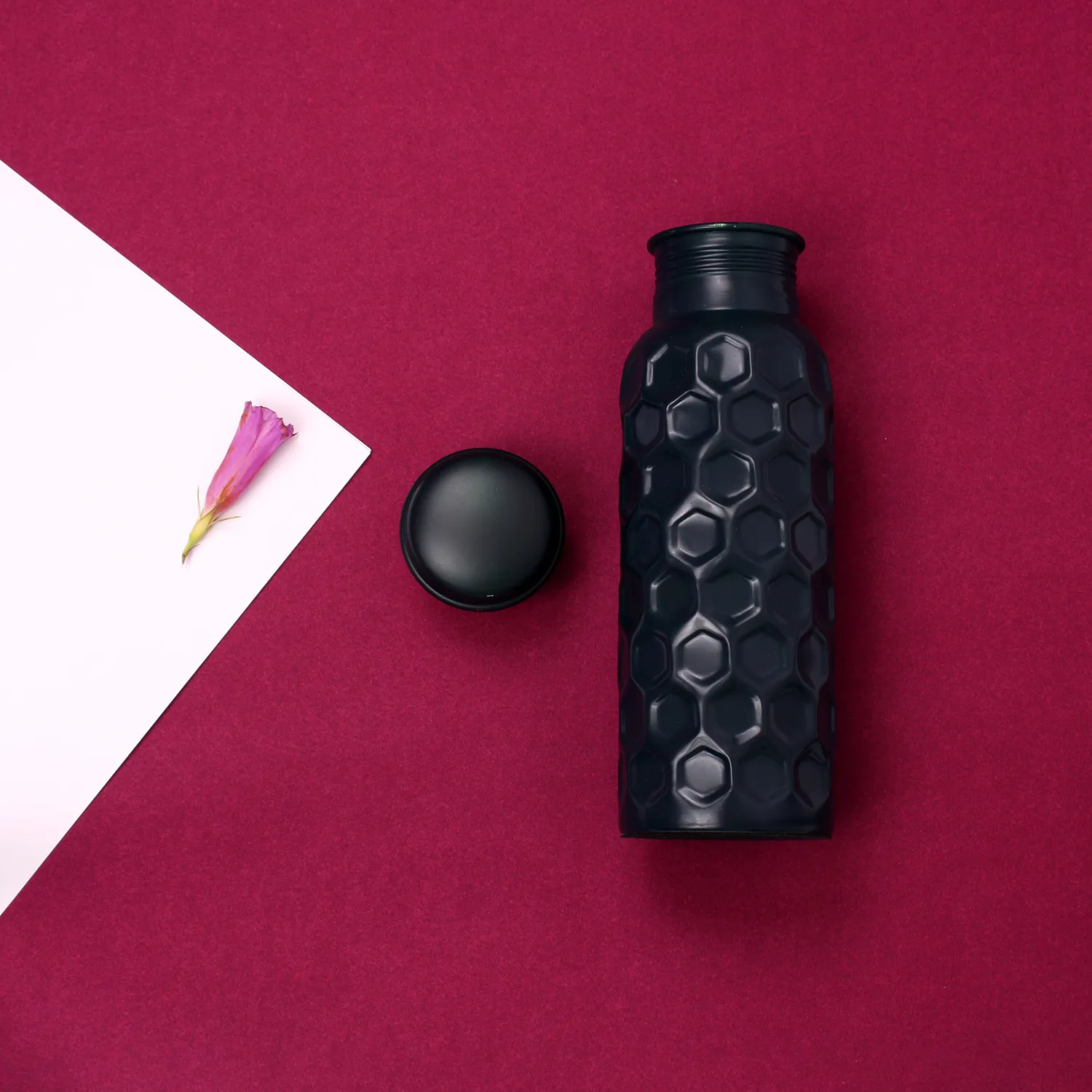 El'Cobre Black Diamond hamret kobberflaske 700 ml