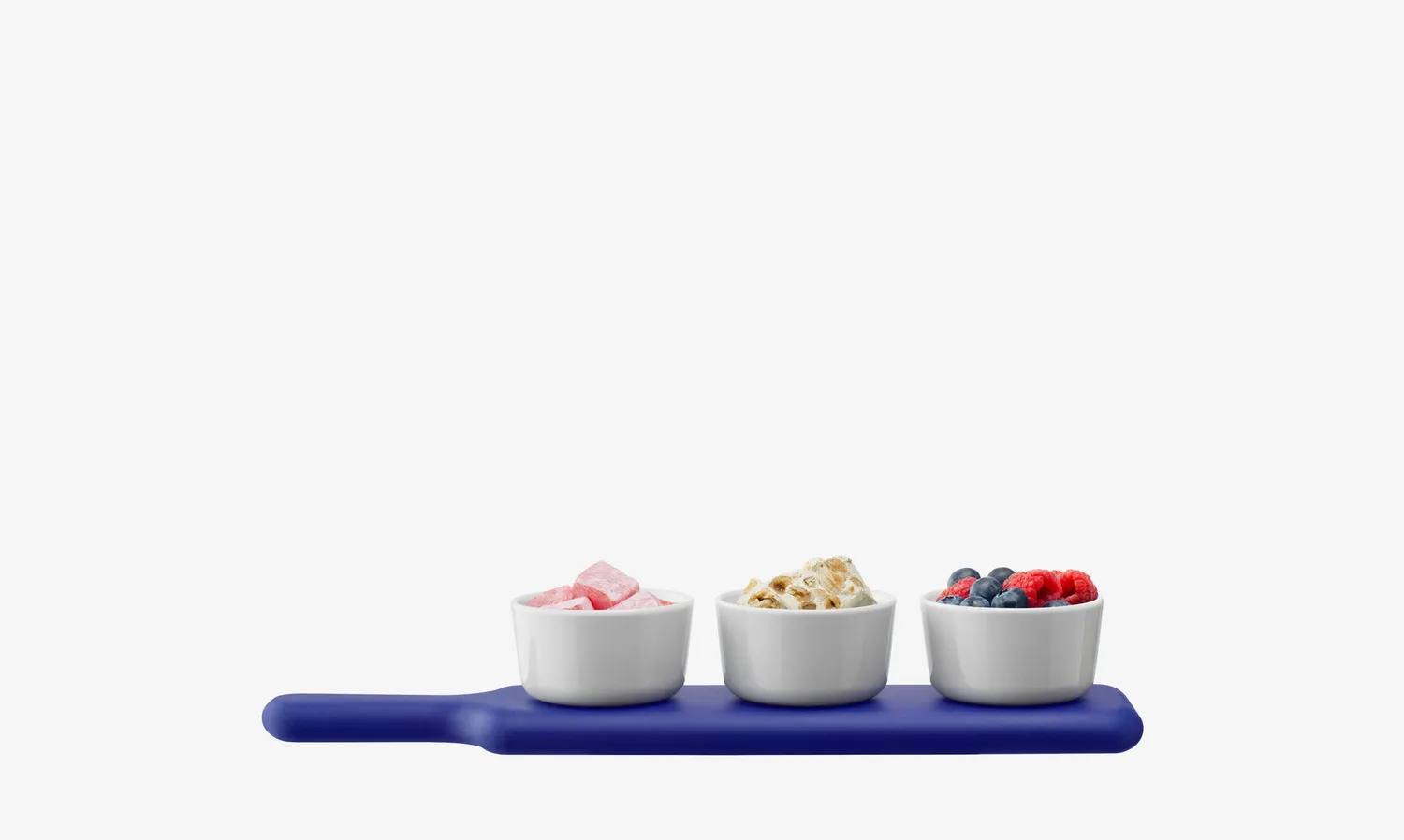 LSA Paddle Pop skålsæt serveringsbræt 3 skåle