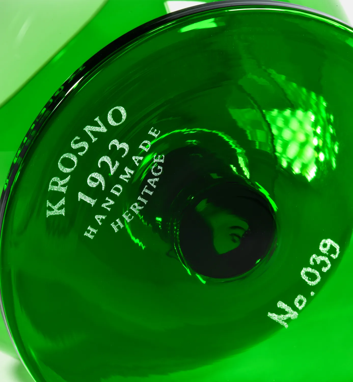 Krosno Bubble 1967 vandglas 350 ml smaragd