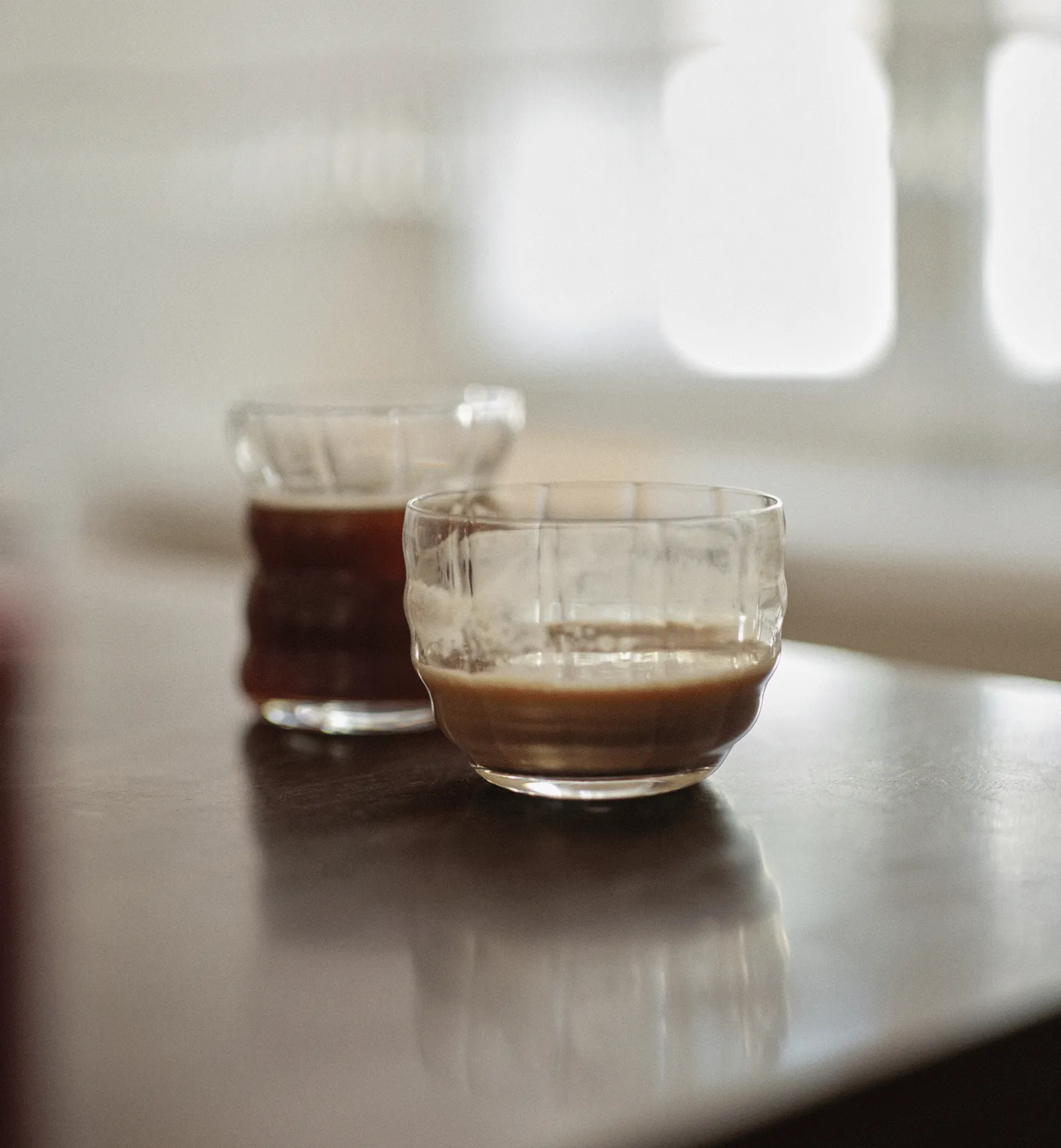Krosno Coffee Moments latteglas 330 ml 4 stk riflet