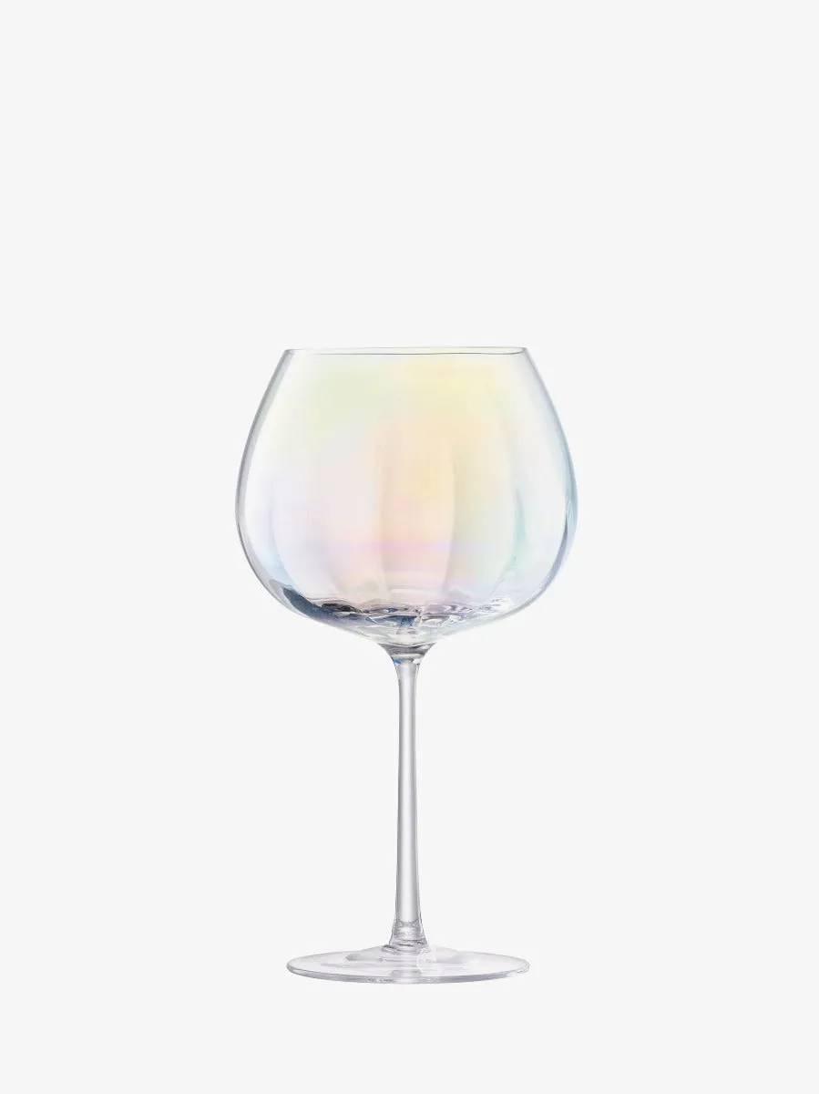 LSA Pearl Balloon Goblet glas 2 stk perlemor