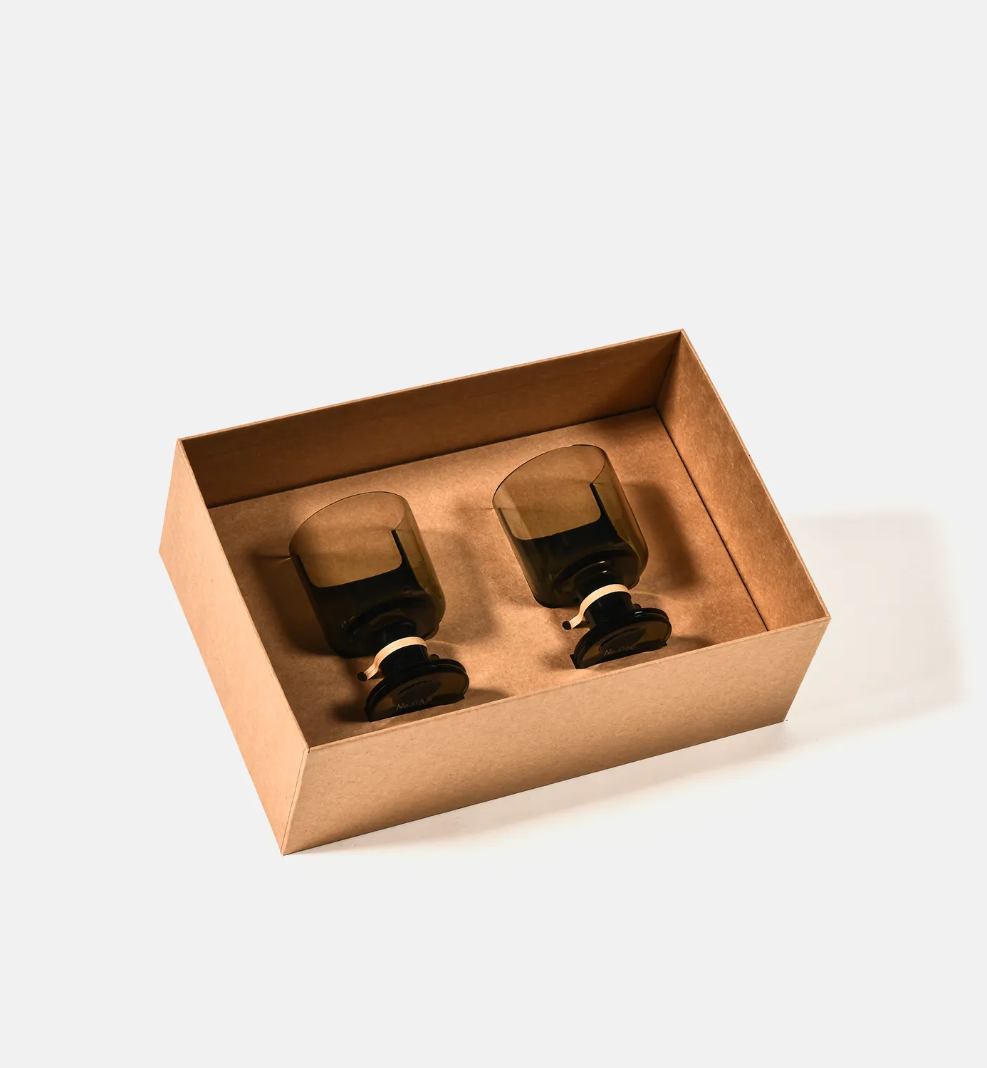 Krosno Double 1977 likørglas 80 ml røget