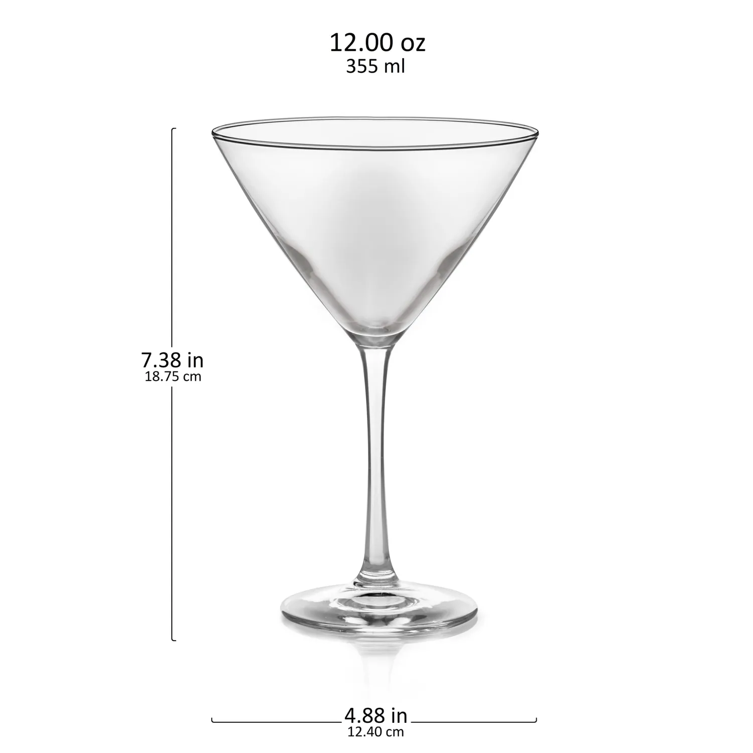 Libbey Vina martiniglas 355 ml klar 6 stk