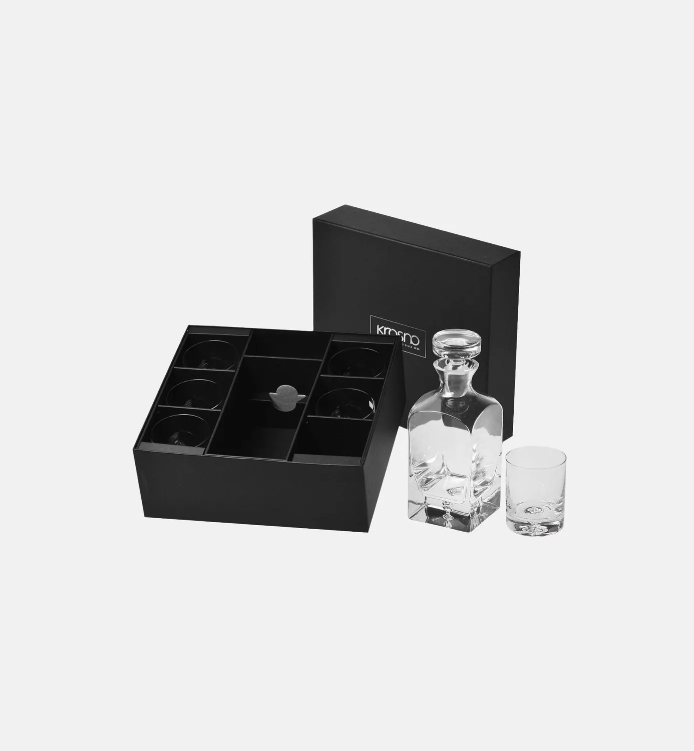 Krosno Legend whiskysæt 7 dele krystal 750 ml