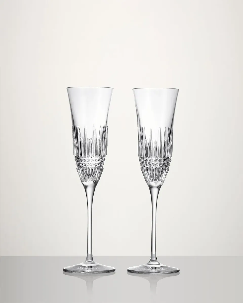 Waterford Lismore Diamond Flute champagneglas 2 stk krystal