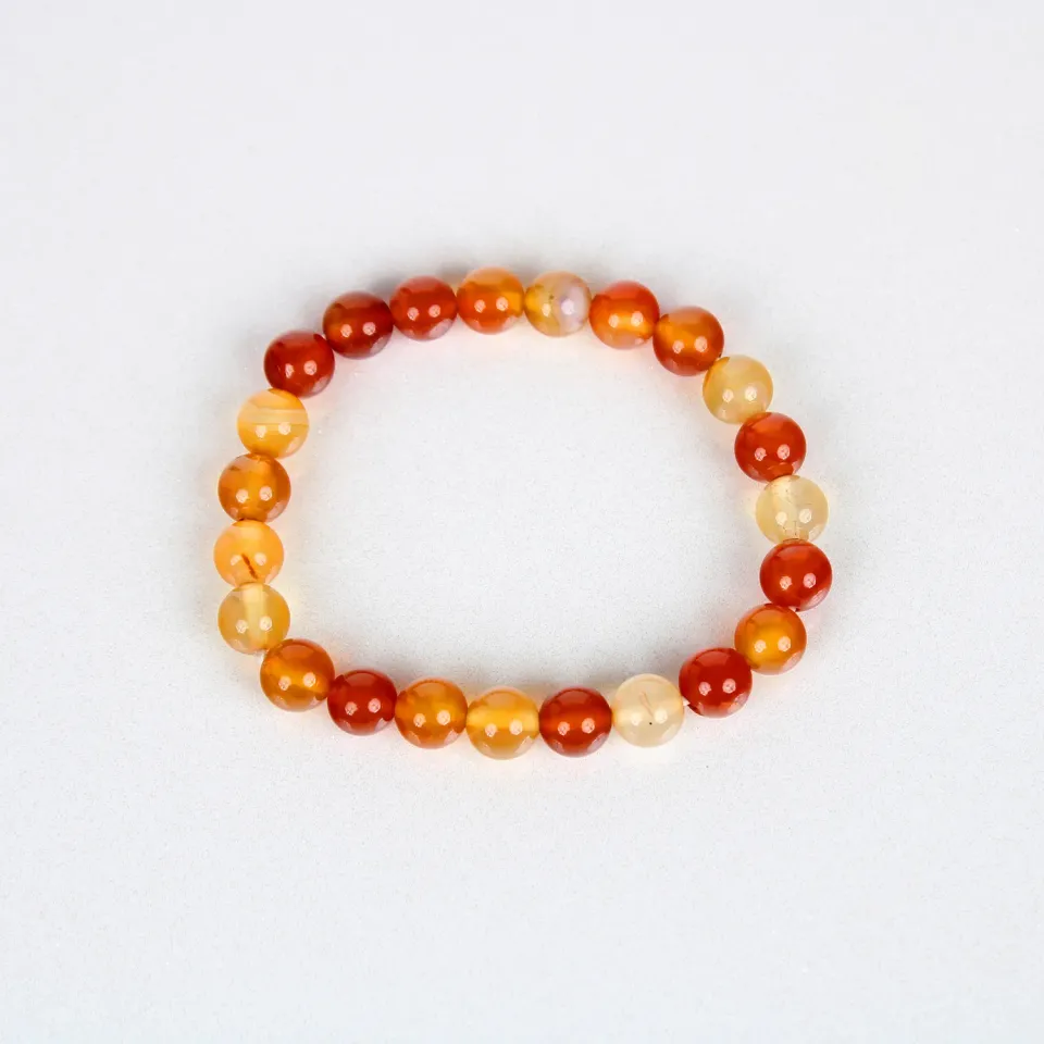 El'Cobre Carnelian 8mm armbånd karneol AAA