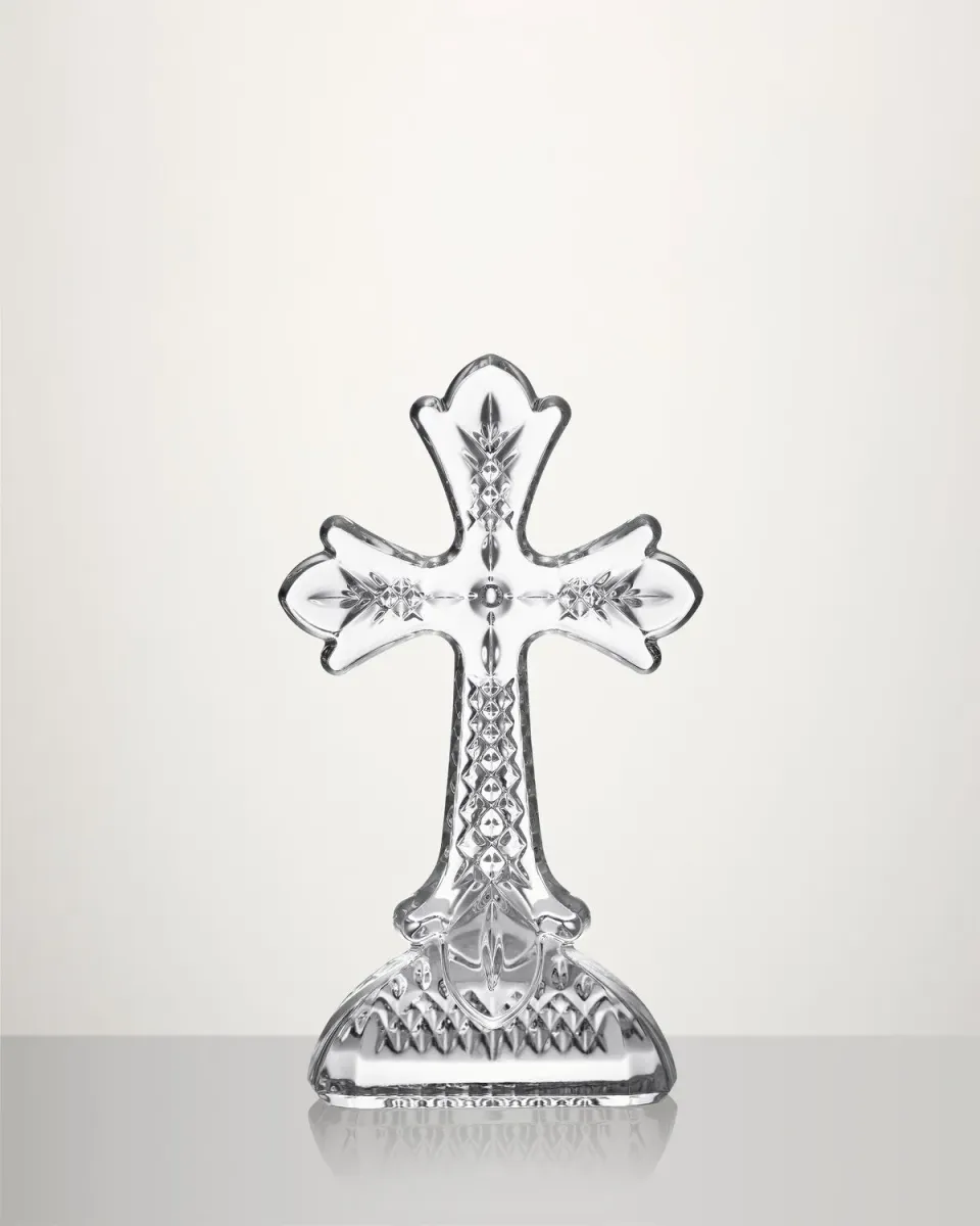 Waterford Lismore Standing Cross krystal 19 cm