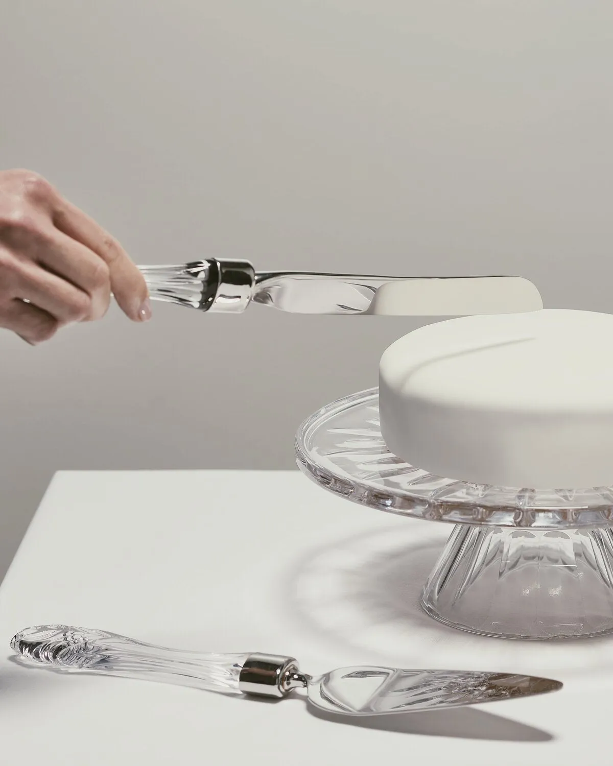 Waterford Lismore Cake Stand kagefad krystal