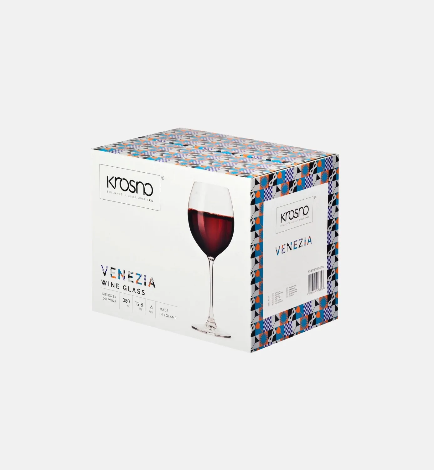 Krosno Venezia New rødvinsglas 380 ml