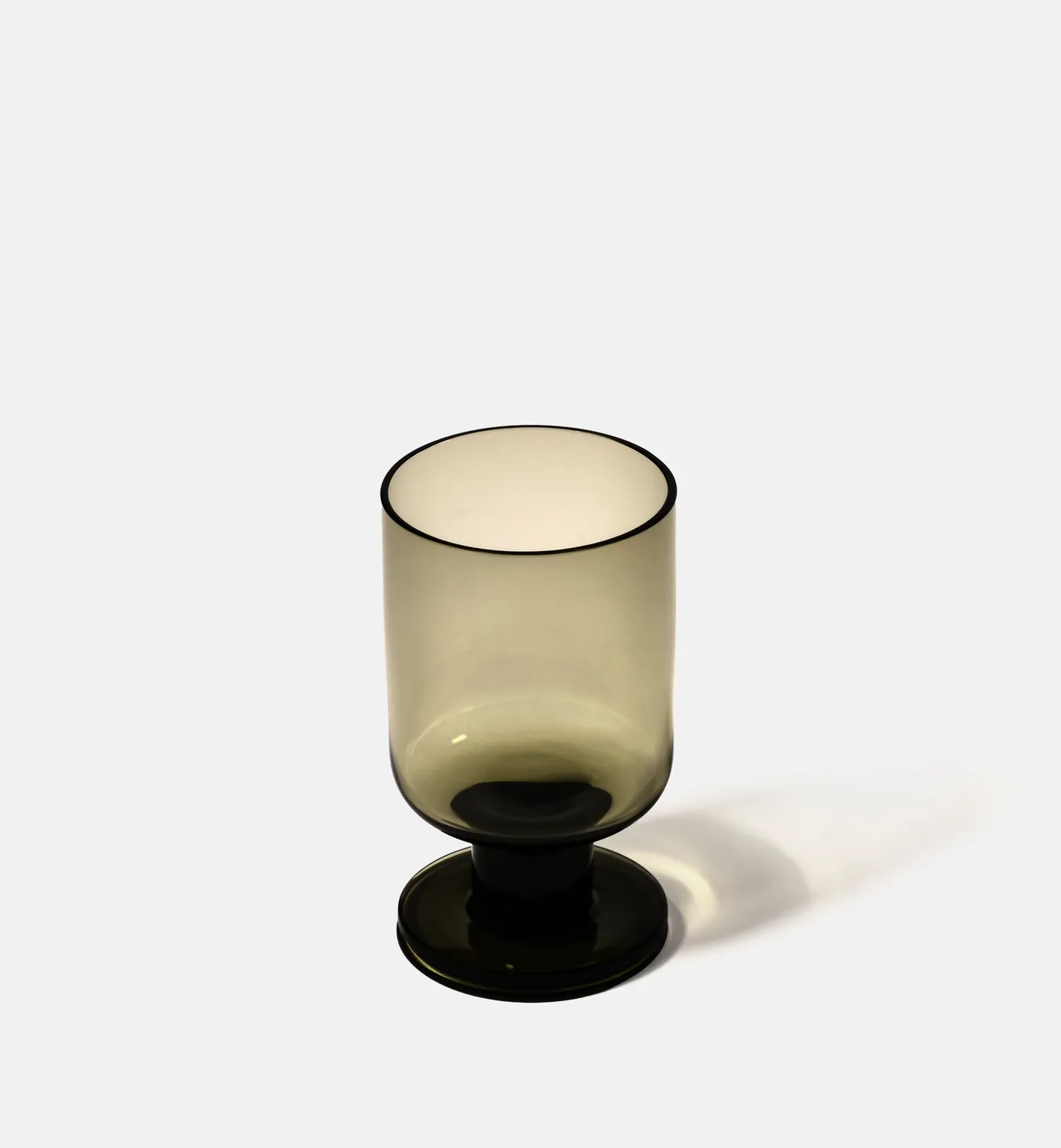 Krosno Double 1977 Hvidvinsglas 210 ml smoky