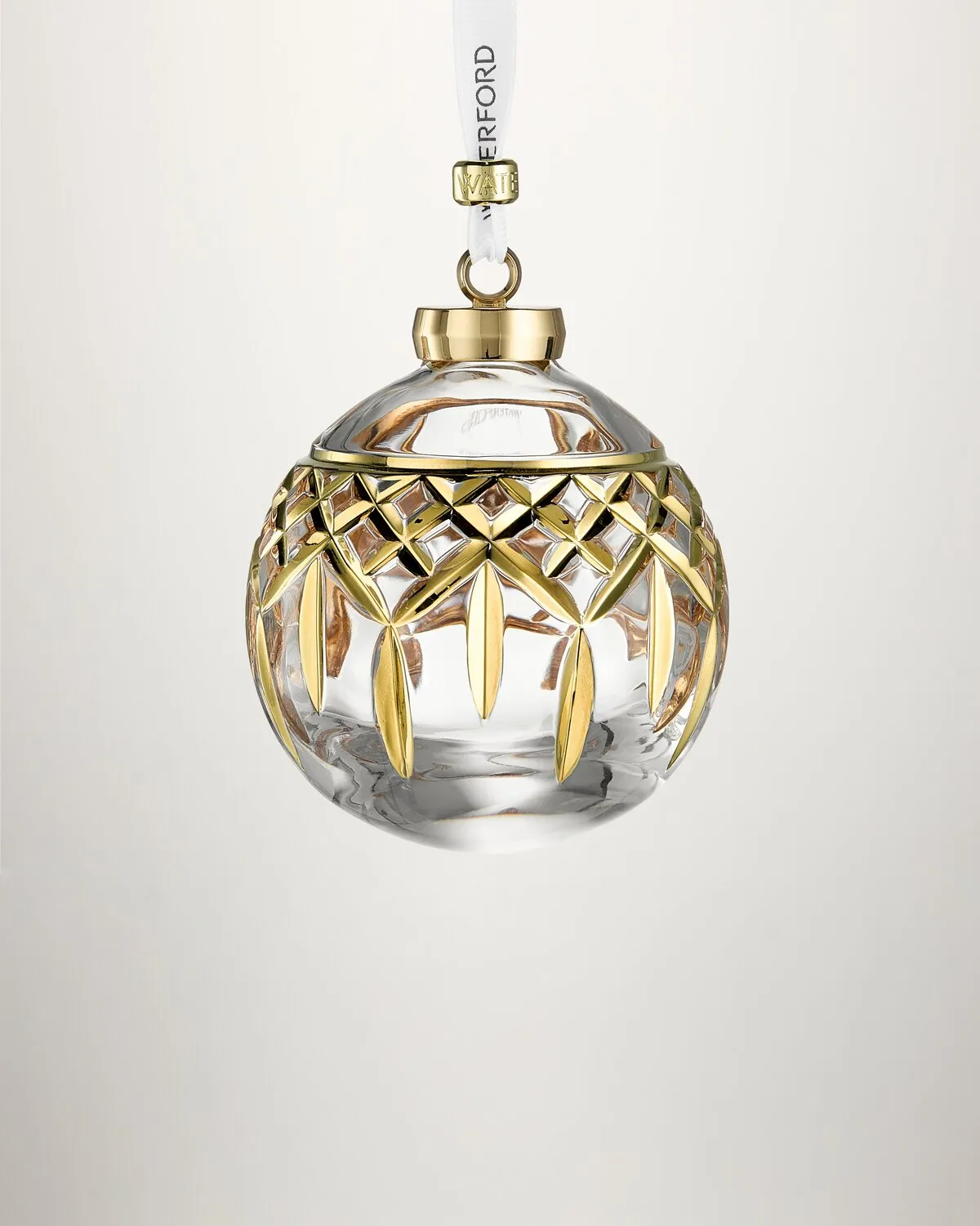 Waterford Lismore Bauble Gilded julekugle forgyldt