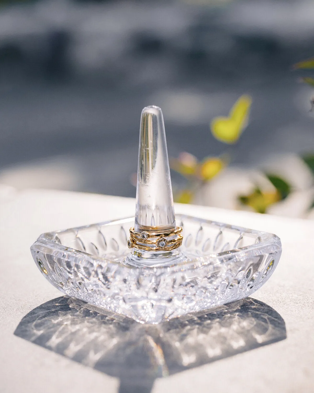 Waterford Lismore Square ringskål krystal