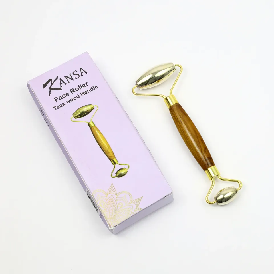 El'Cobre Deluxe Kansa ansigtsrulle teaktræ bronze