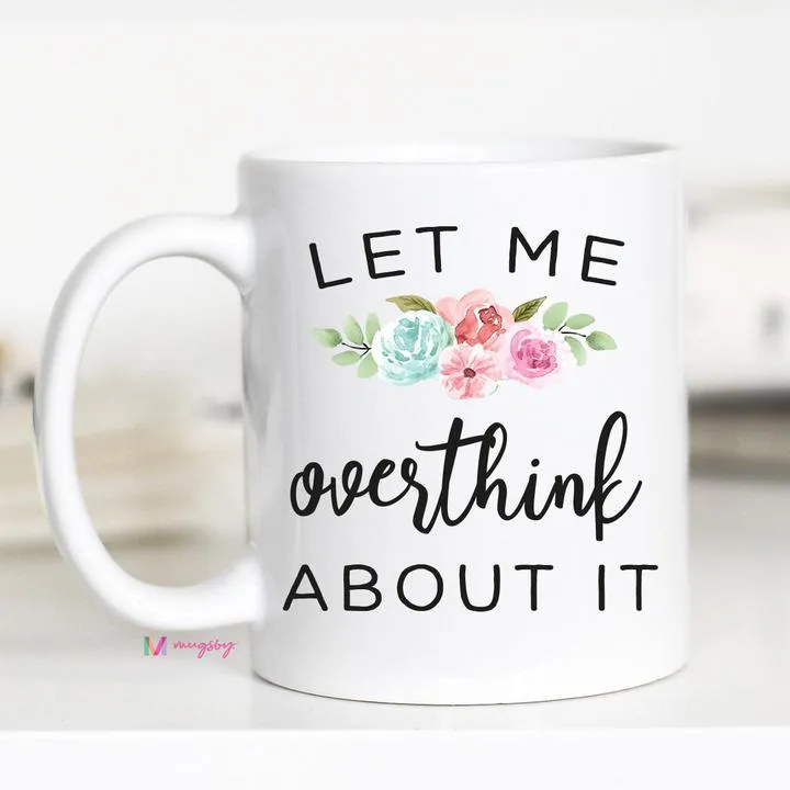 Mugsby Overthink Kaffekop sort hank 325 ml