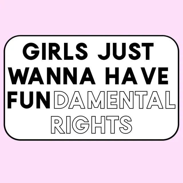 Mugsby Girls Fundamental Rights Klistermærke vinyl