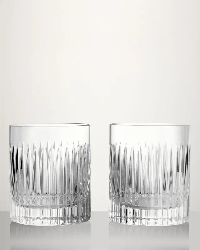 Waterford Aras Double Old Fashioned glas 2 stk krystal